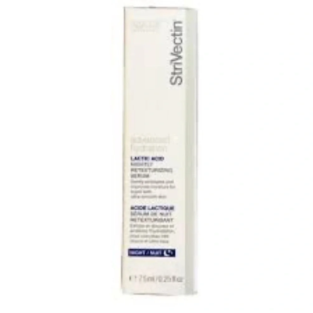 STRIVECTIN Lactic Acid Nightly Retexturizing Serum Travel Size 0.25oz NIB $26